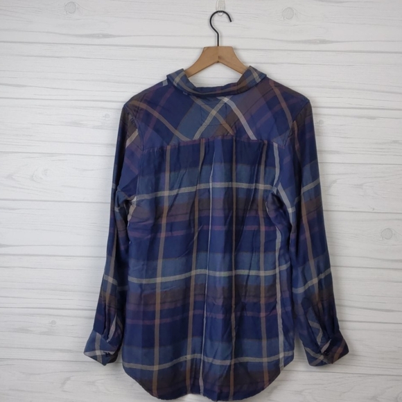 Rails Kendra Shirt in Rare Blue & Purple Colorway - Picture 3 of 8